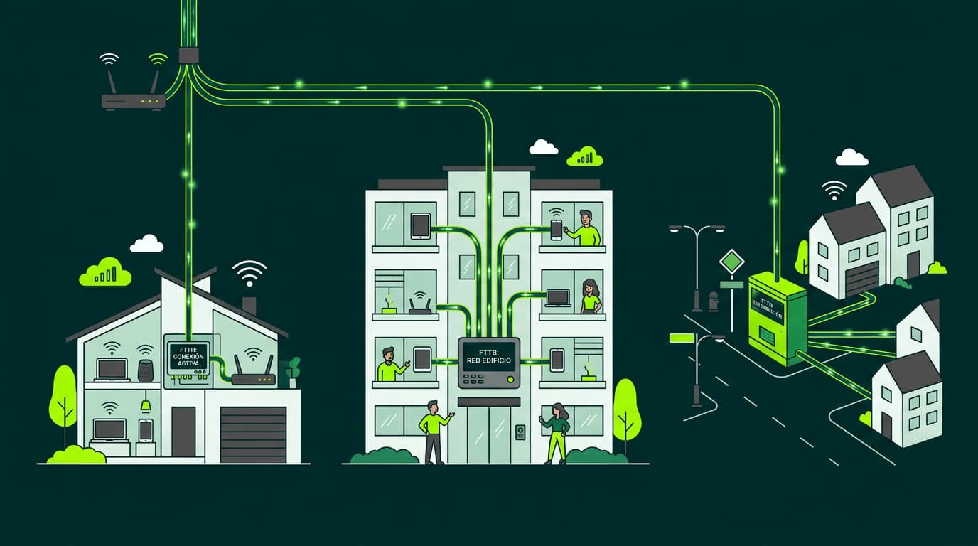 Tipos de fibra óptica: aplicaciones, ventajas y desventajas