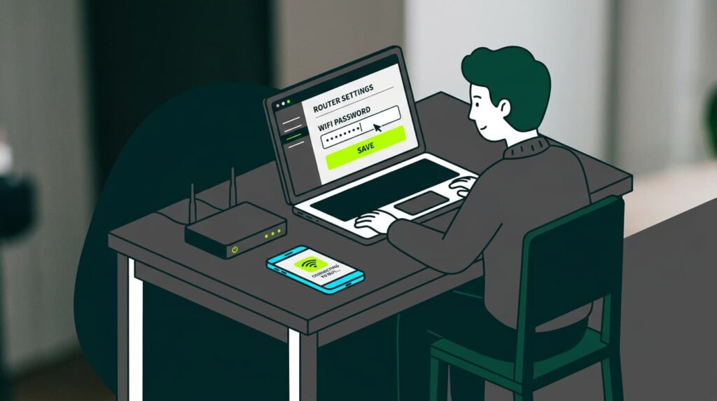 Change your WiFi password step by step