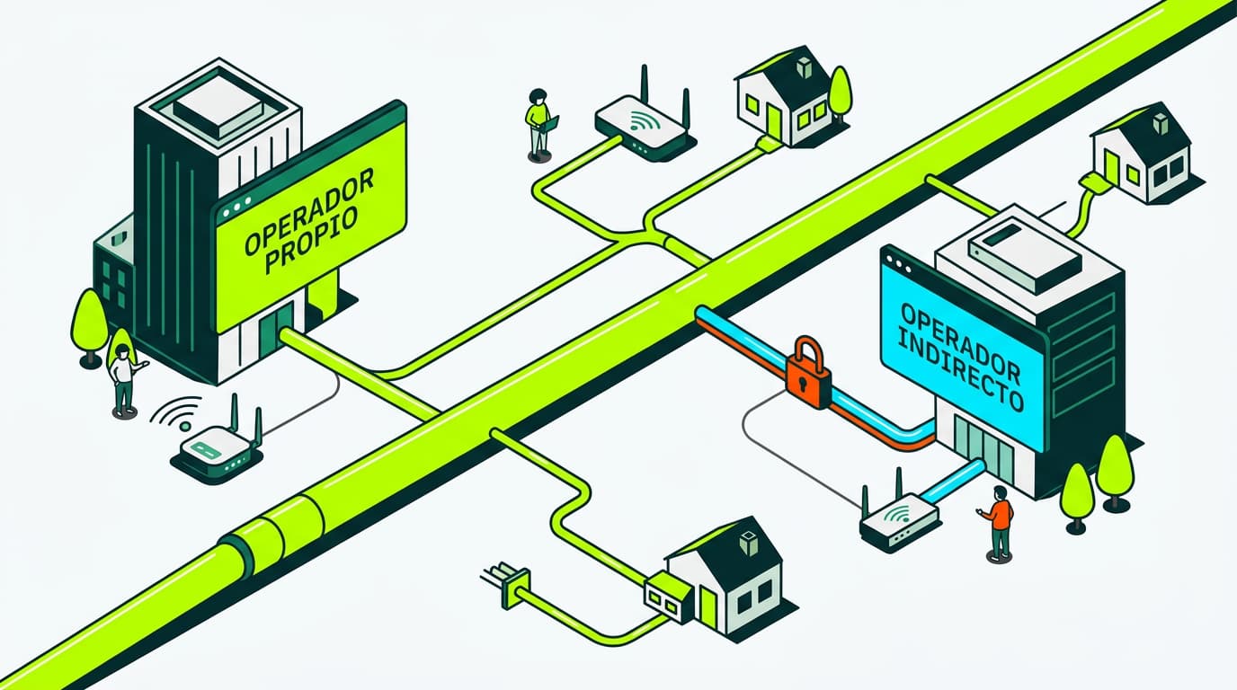 ¿Qué es la fibra indirecta o fibra NEBA?