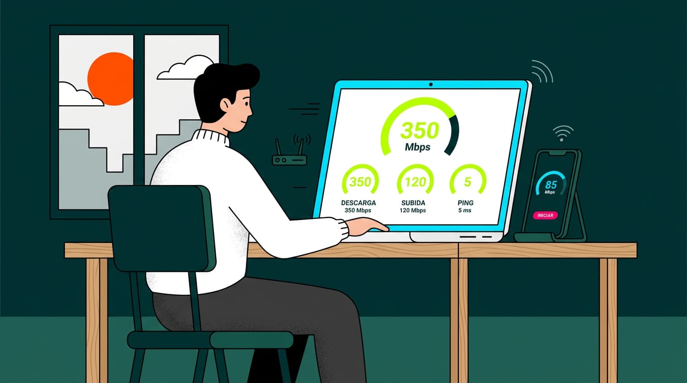 Cómo saber la velocidad de tu conexión a internet