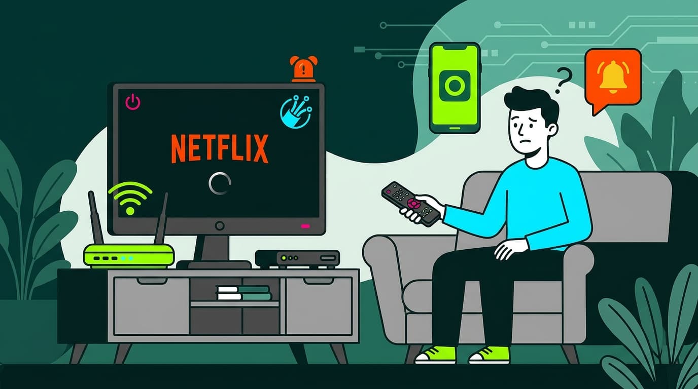 Netflix no funciona: posibles causas y qué hacer para solucionarlo