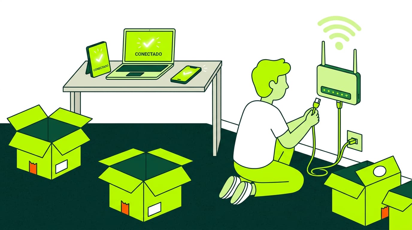 Como cambiar Internet de domicilio: pasos a seguir