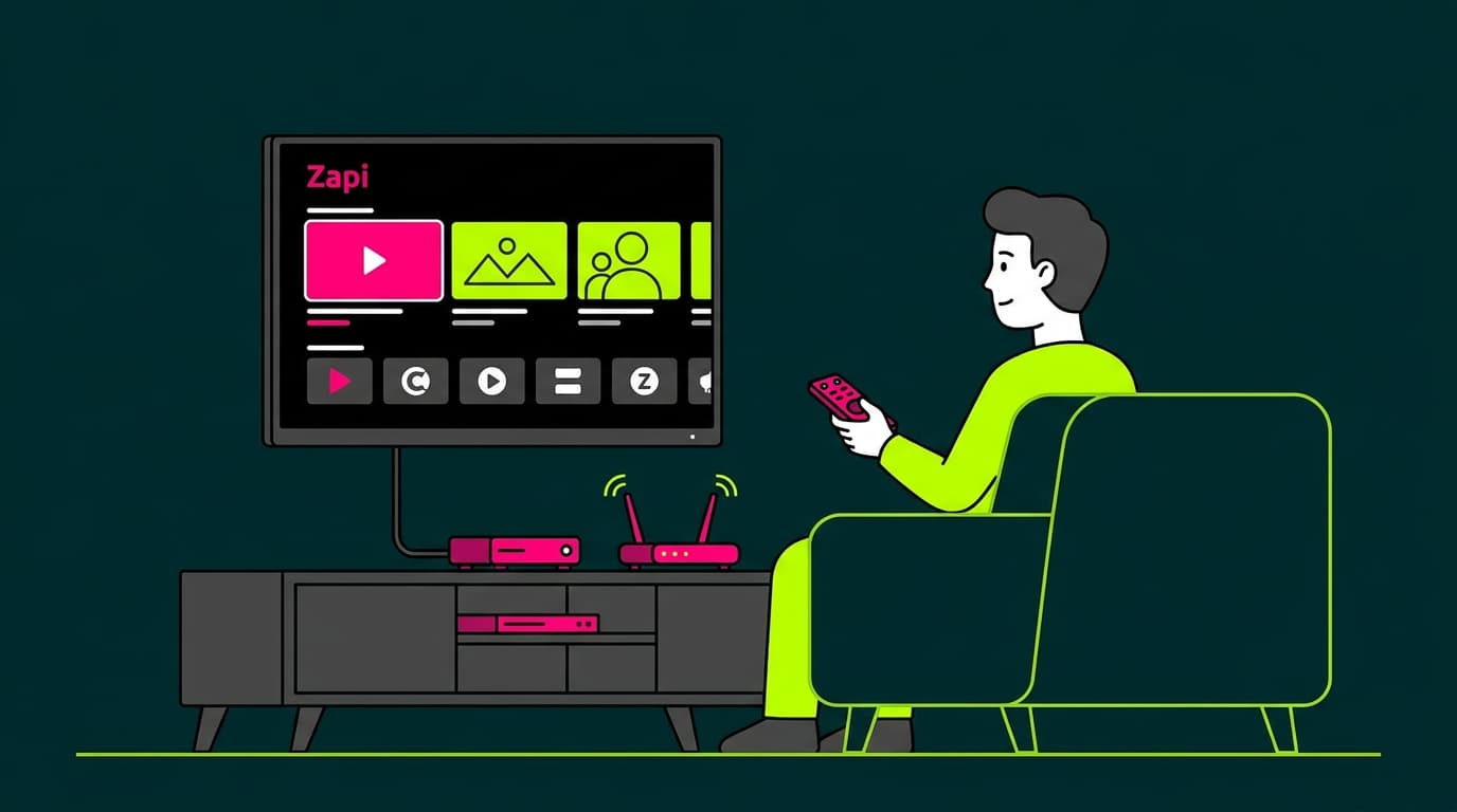 ¿Cómo ver Zapi en mi televisión?