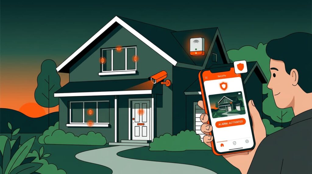 Alarms for villas
