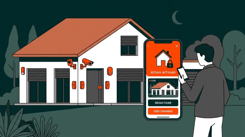 Alarm for your second home