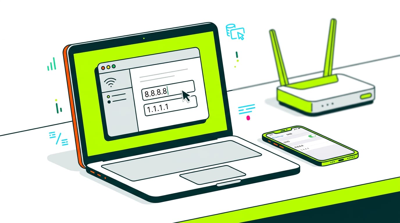 Cómo cambiar los DNS en tu dispositivo paso a paso