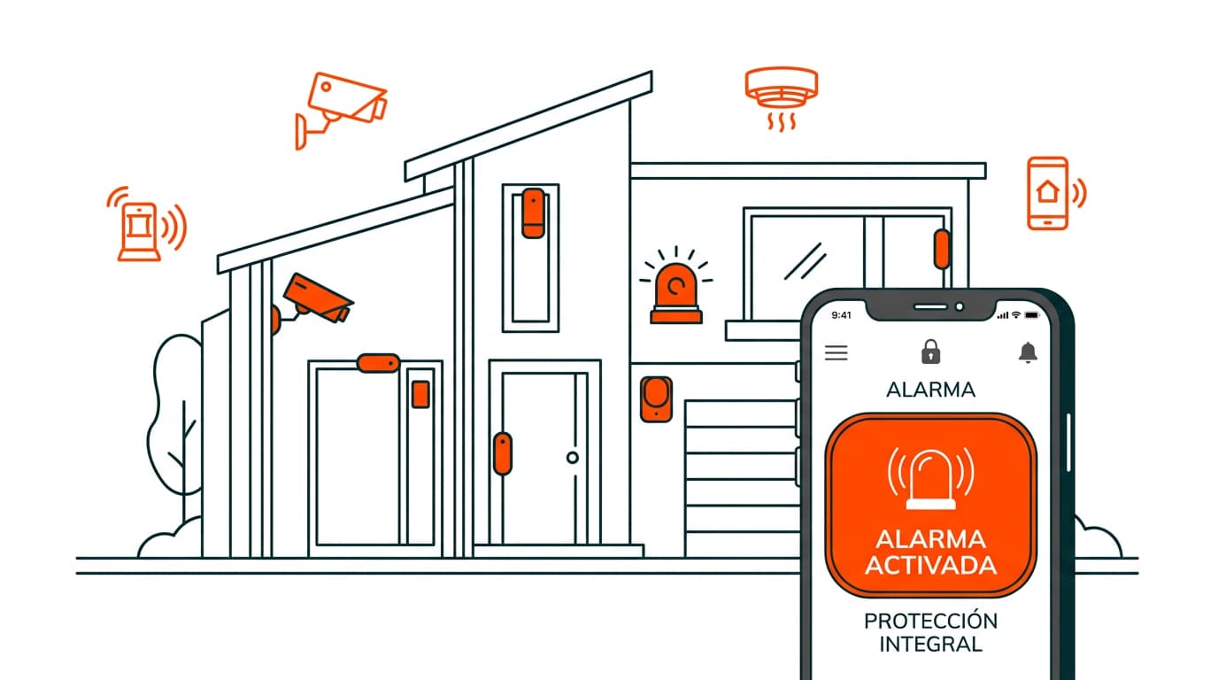 Tipos de alarmas para casa