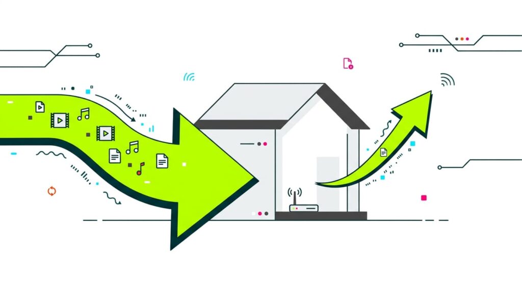 What is asymmetric broadband? Differences vs symmetric broadband