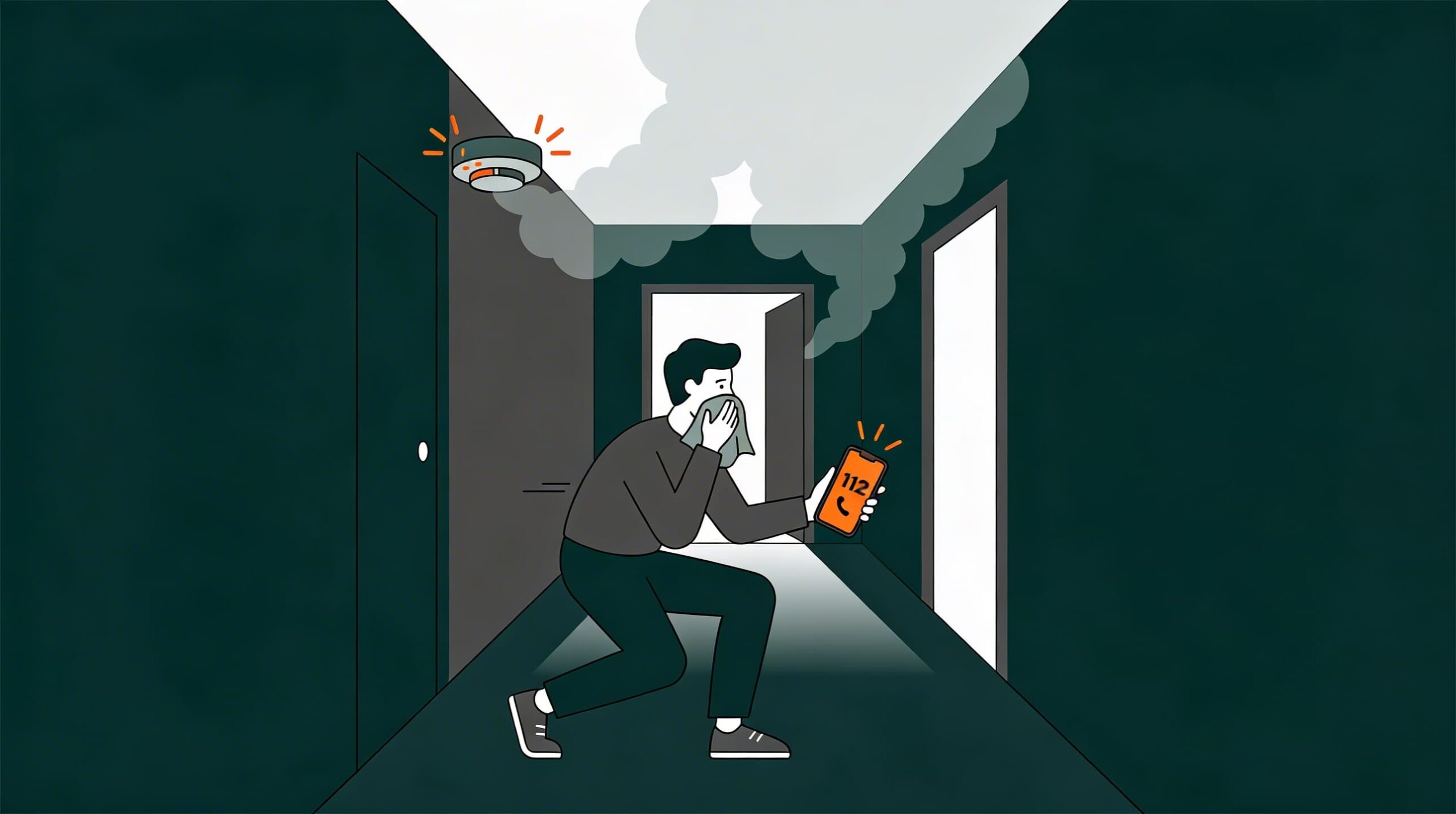 Qué hacer en caso de incendio en casa: guía paso a paso