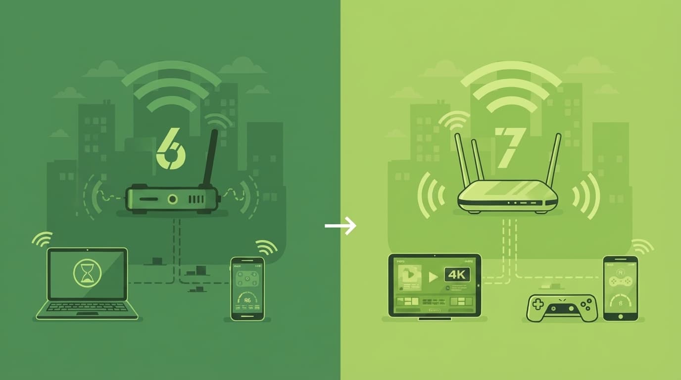 Wifi 7 vs Wifi 6: principales diferencias