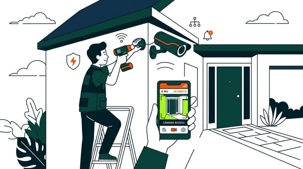 How to install security cameras step by step