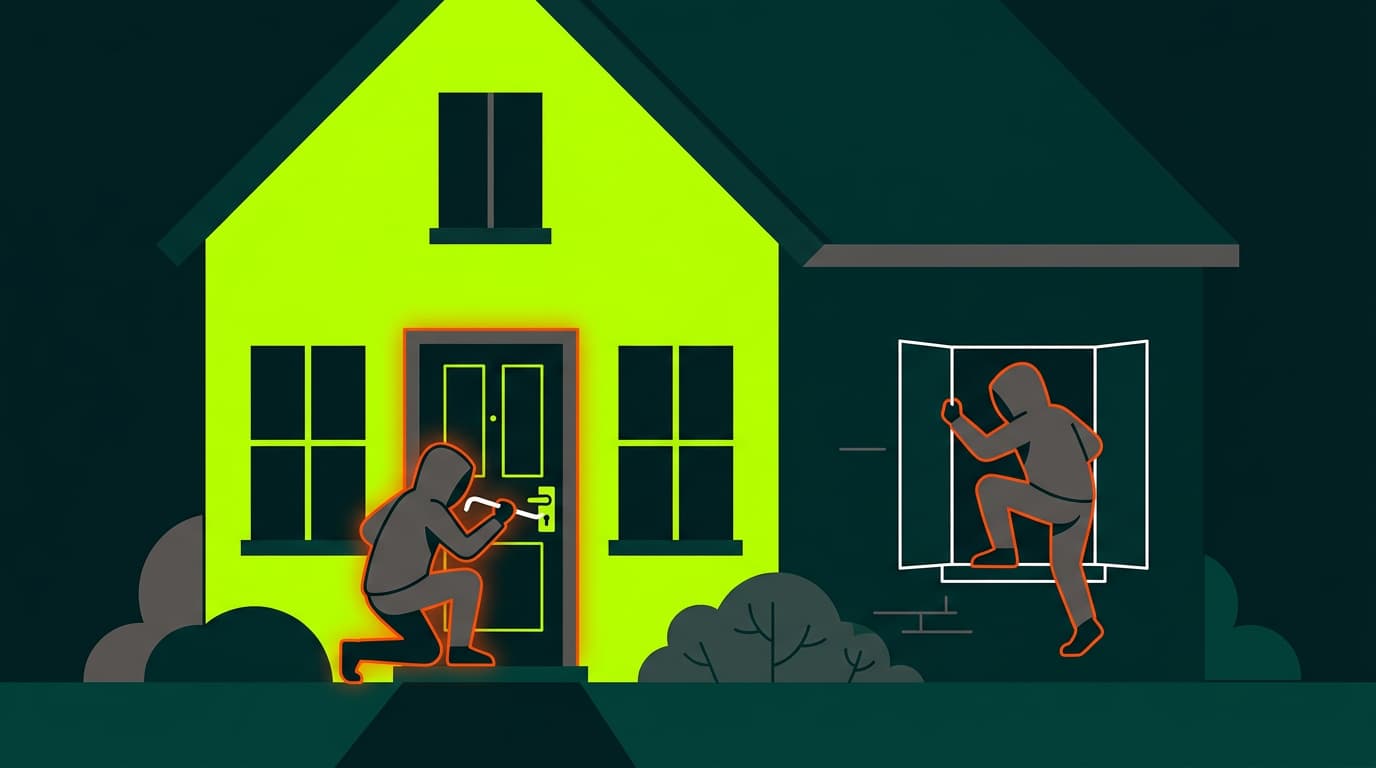 Tipos de robos más comunes en hogares y cómo prevenirlos