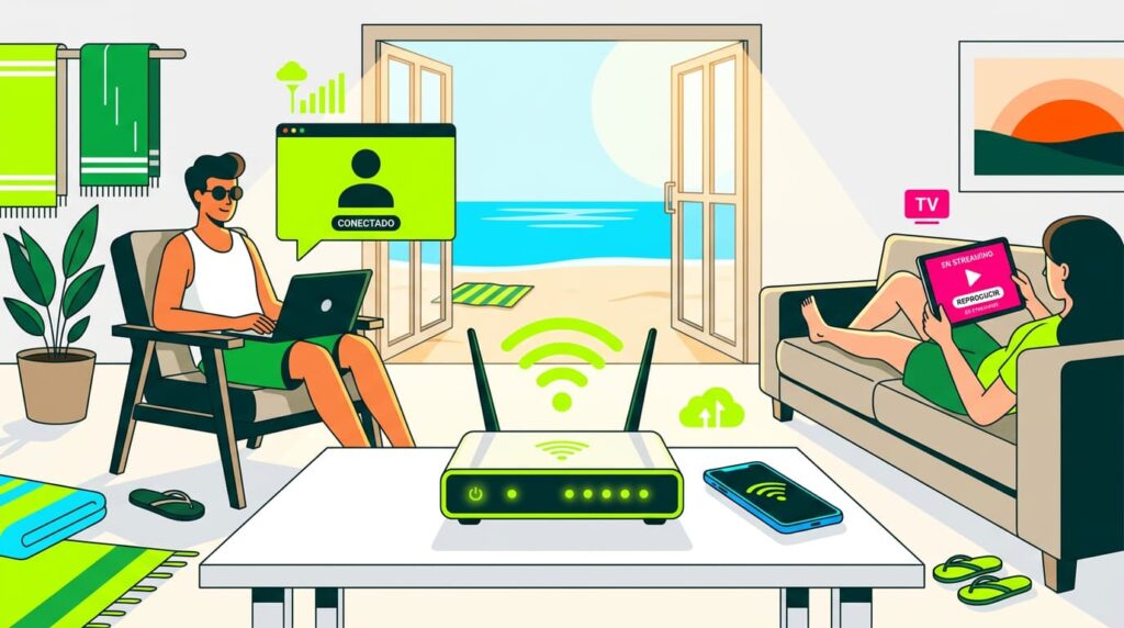 Wifi for holidays: how to get internet in your second home